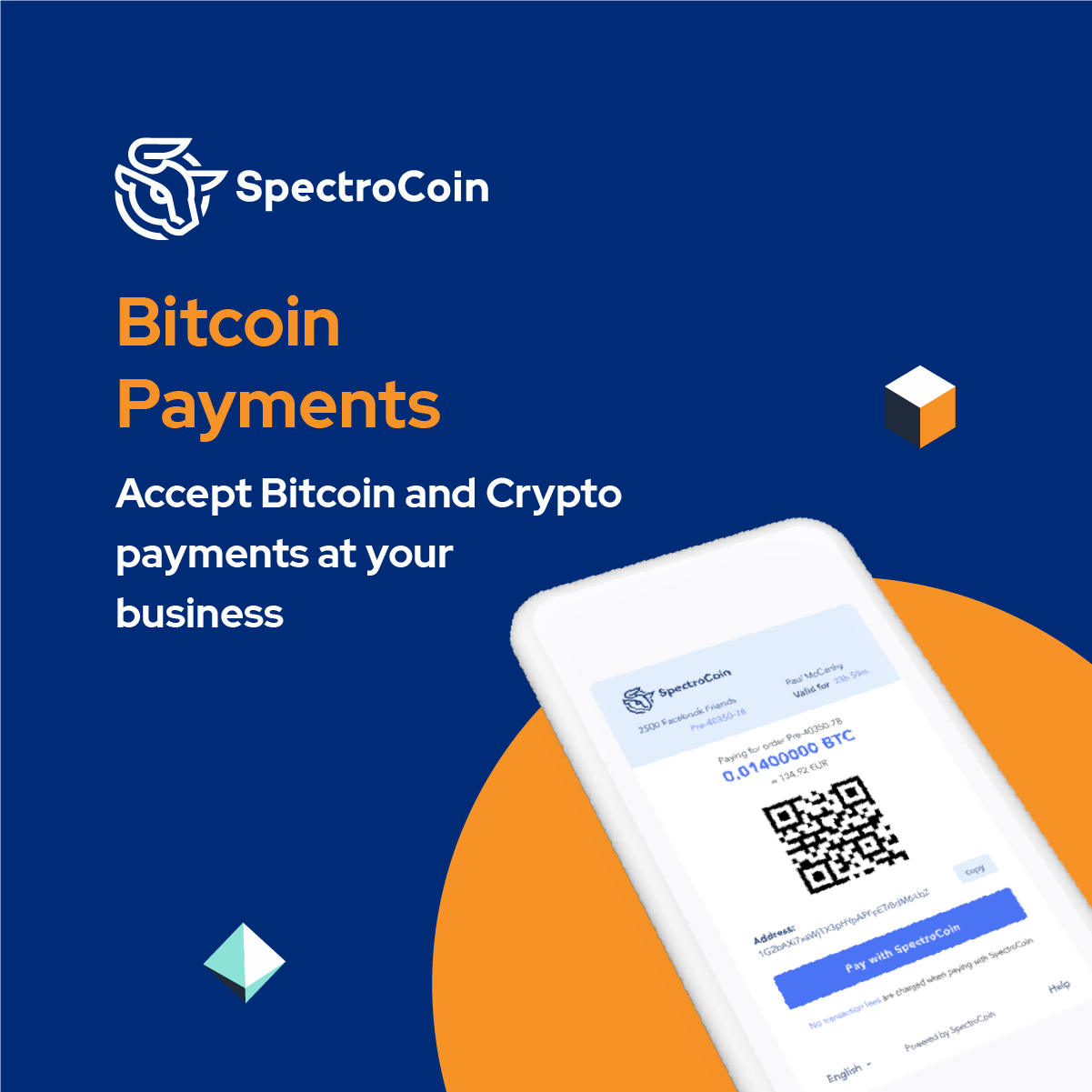 Accept Bitcoin and Crypto Payments | SpectroCoin