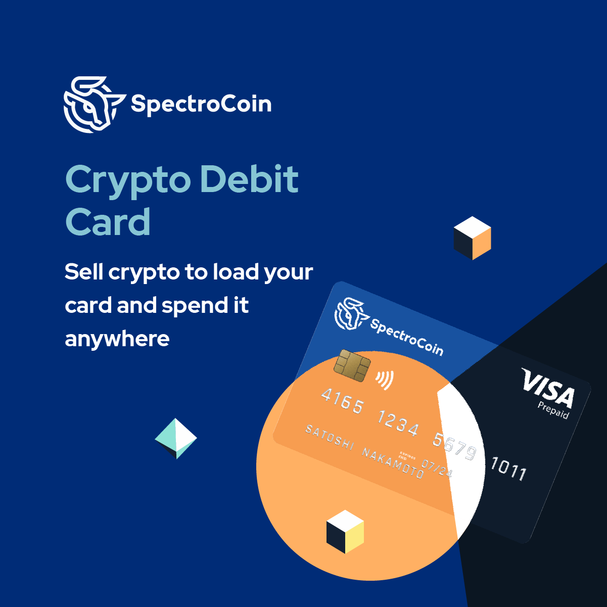 Debit Card Exchange Bitcoin And Crypto To Load Your Card Spectrocoin